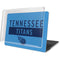 NFL Tennessee Titans Blue Performance Series MacBook Pro 15in (2016-19) Case plus Skin