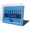 NFL Tennessee Titans Blue Performance Series MacBook Pro 16in (2019-20) Case plus Skin