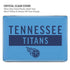 NFL Tennessee Titans Blue Performance Series MacBook Pro 16in (2021-25) Case plus Skin