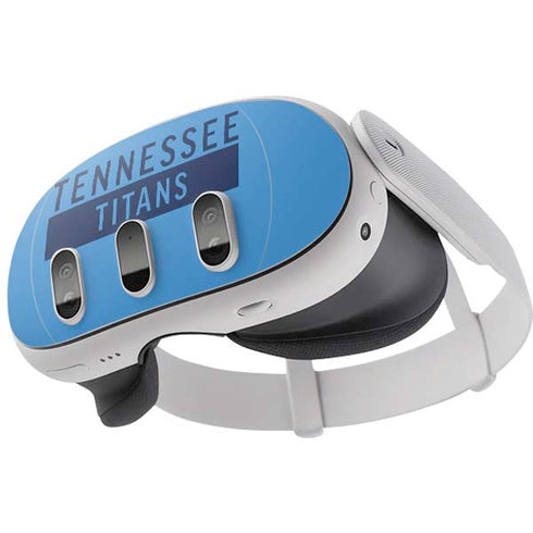 NFL Tennessee Titans Blue Performance Series Meta Quest 3 Skin
