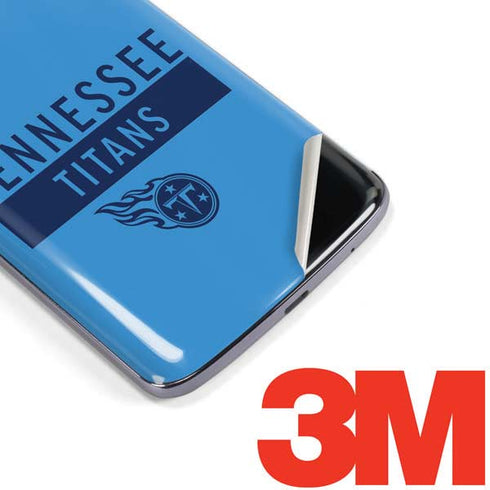 NFL Tennessee Titans Blue Performance Series Moto E5 Plus Skin