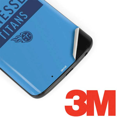 NFL Tennessee Titans Blue Performance Series Moto G6 Skin