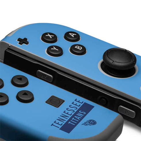 NFL Tennessee Titans Blue Performance Series Nintendo Joy-Con (L/R) Controller Skin