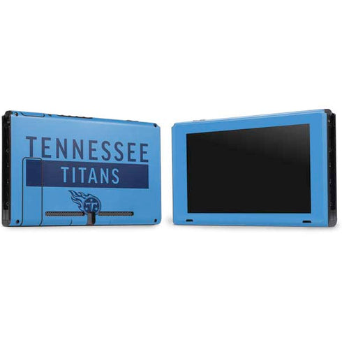 NFL Tennessee Titans Blue Performance Series Nintendo Switch Bundle Skin