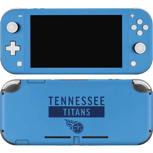 NFL Tennessee Titans Blue Performance Series Nintendo Switch Lite Skin