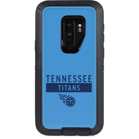 NFL Tennessee Titans Blue Performance Series Otterbox Defender Galaxy Skin