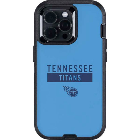 NFL Tennessee Titans Blue Performance Series Otterbox Defender iPhone Skin