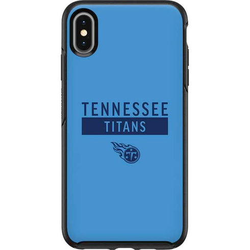 NFL Tennessee Titans Blue Performance Series Otterbox Symmetry iPhone Skin