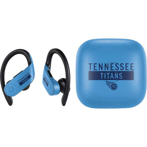 NFL Tennessee Titans Blue Performance Series PowerBeats Pro Skin
