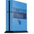 NFL Tennessee Titans Blue Performance Series PS4 Console Skin