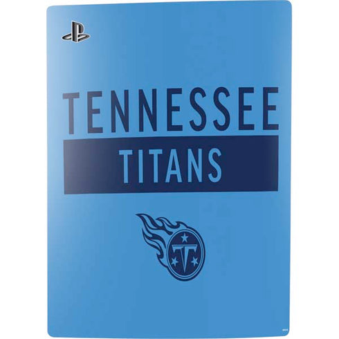 NFL Tennessee Titans Blue Performance Series PS5 Bundle Skin