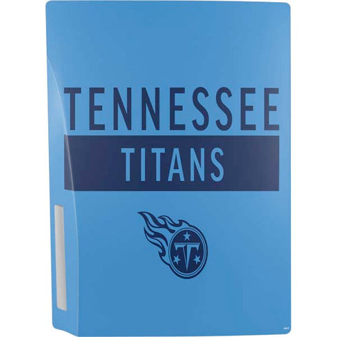 NFL Tennessee Titans Blue Performance Series PS5 Bundle Skin