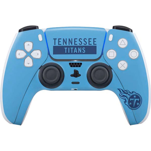 NFL Tennessee Titans Blue Performance Series PS5 Controller Skin