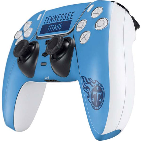 NFL Tennessee Titans Blue Performance Series PS5 Controller Skin