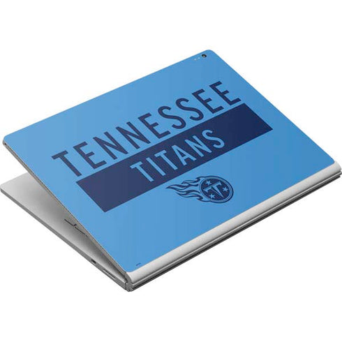 NFL Tennessee Titans Blue Performance Series Surface Book Skin