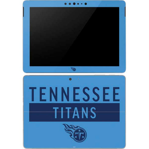 NFL Tennessee Titans Blue Performance Series Surface Go Skin