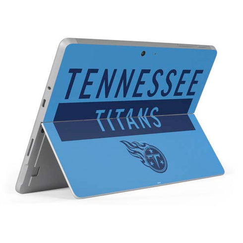 NFL Tennessee Titans Blue Performance Series Surface Go Skin