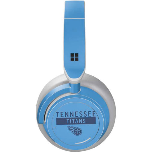 NFL Tennessee Titans Blue Performance Series Surface Headphones Skin