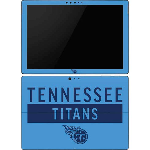 NFL Tennessee Titans Blue Performance Series Surface Pro 6 Skin