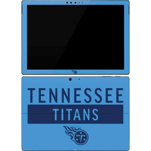 NFL Tennessee Titans Blue Performance Series Surface Pro 7 Skin