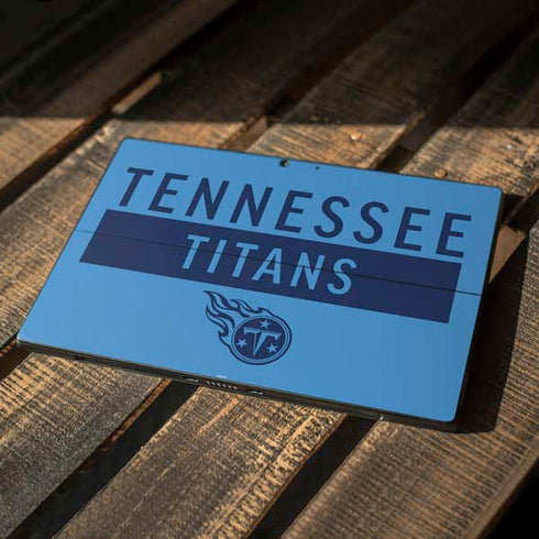 NFL Tennessee Titans Blue Performance Series Surface Pro 7 Skin