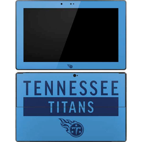 NFL Tennessee Titans Blue Performance Series Surface Pro Tablet Skin