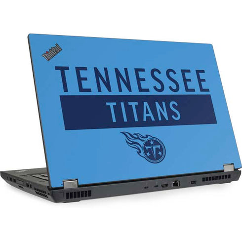 NFL Tennessee Titans Blue Performance Series Lenovo ThinkPad Skin