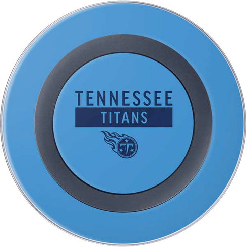 NFL Tennessee Titans Blue Performance Series Wireless Charger Skin