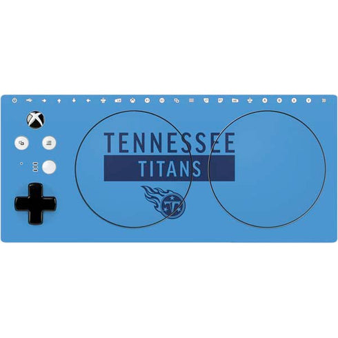 NFL Tennessee Titans Blue Performance Series Xbox Adaptive Controller Skin