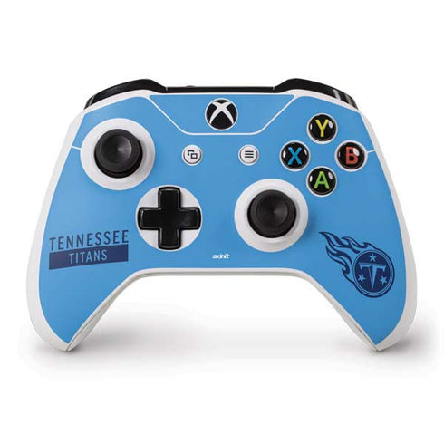 NFL Tennessee Titans Blue Performance Series Xbox One S Controller Skin