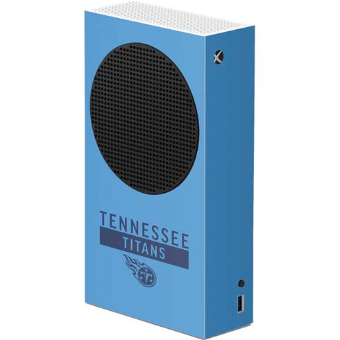 NFL Tennessee Titans Blue Performance Series Xbox Series S Console Skin
