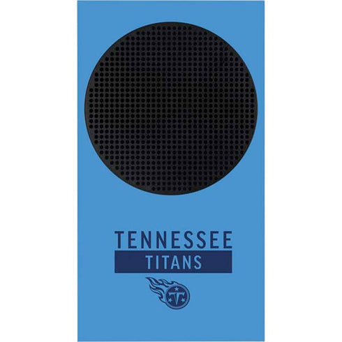 NFL Tennessee Titans Blue Performance Series Xbox Series S Console Skin