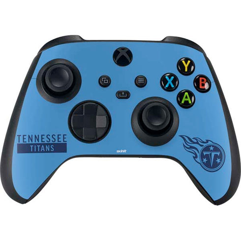 NFL Tennessee Titans Blue Performance Series Xbox Series X Controller Skin