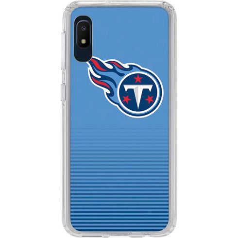 NFL Tennessee Titans Breakaway Galaxy A10e Clear Case