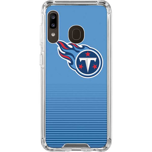 NFL Tennessee Titans Breakaway Galaxy A30 Clear Case