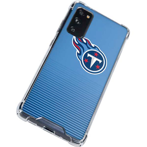 NFL Tennessee Titans Breakaway Galaxy S20 FE Clear Case