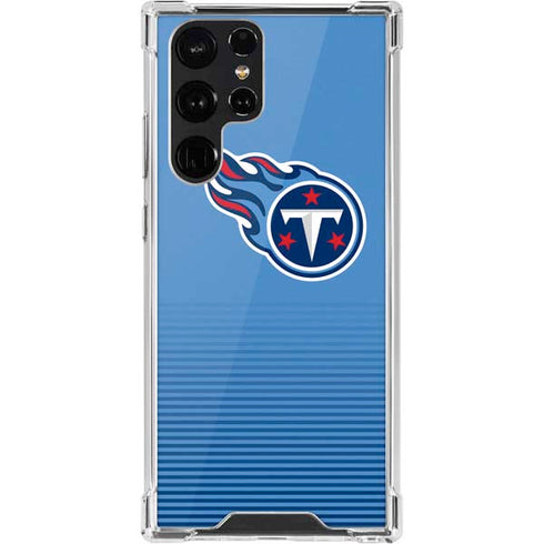 NFL Tennessee Titans Breakaway Galaxy S22 Ultra Clear Case