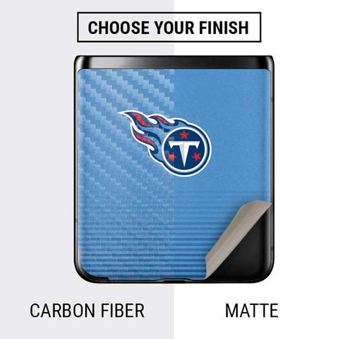NFL Tennessee Titans Breakaway Galaxy Z Flip Skin