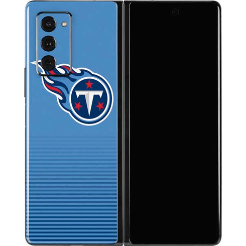 NFL Tennessee Titans Breakaway Galaxy Z Fold2 5G Skin