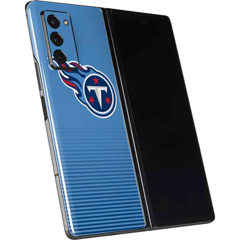 NFL Tennessee Titans Breakaway Galaxy Z Fold2 5G Skin