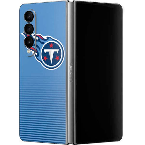 NFL Tennessee Titans Breakaway Galaxy Z Fold4 5G Skin