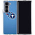 NFL Tennessee Titans Breakaway Galaxy Z Fold5 5G Clear Case