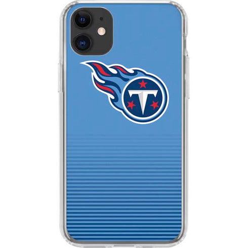 NFL Tennessee Titans Breakaway iPhone 11 Clear Case