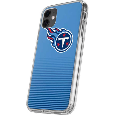 NFL Tennessee Titans Breakaway iPhone 11 Clear Case