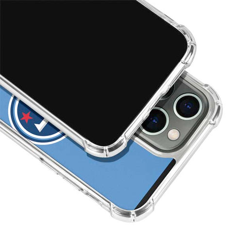 NFL Tennessee Titans Breakaway iPhone 13 Pro Clear Case