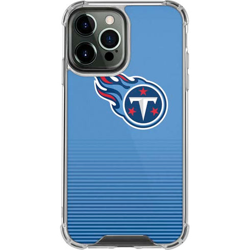 NFL Tennessee Titans Breakaway iPhone 13 Pro Max Clear Case