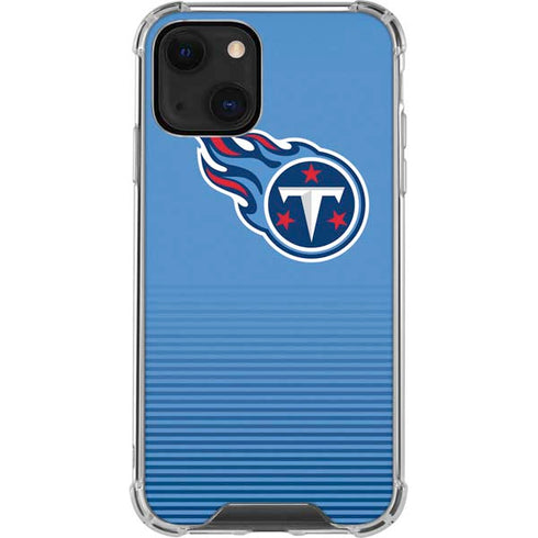NFL Tennessee Titans Breakaway iPhone 14 Plus Clear Case