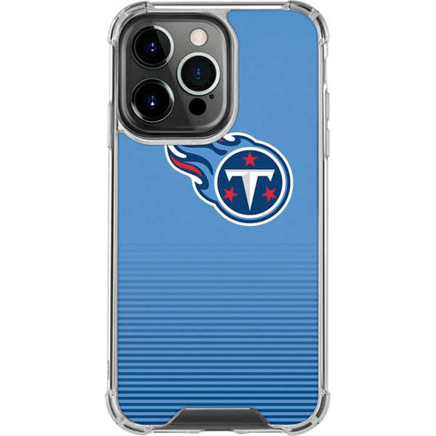 NFL Tennessee Titans Breakaway iPhone 15 Pro Clear Case