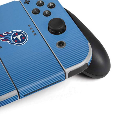 NFL Tennessee Titans Breakaway Nintendo Switch OLED (2021) Skin