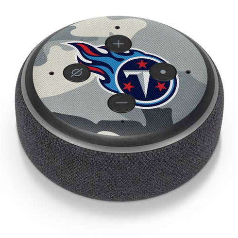 NFL Tennessee Titans Camo Amazon Echo Dot Skin
